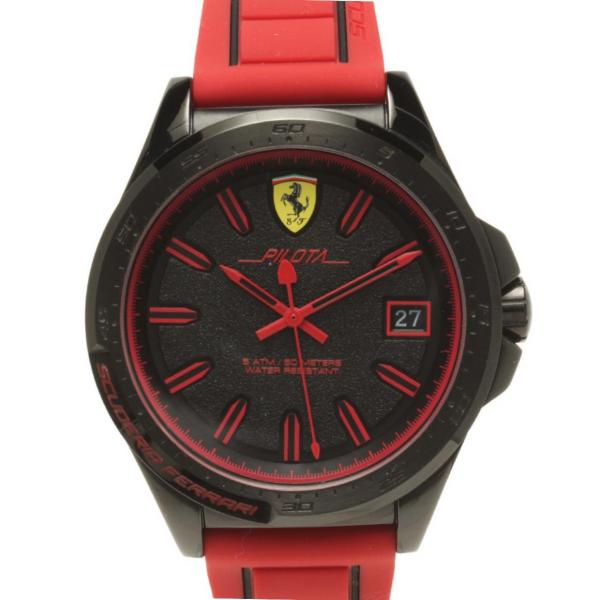スクーデリア・フェラーリ 腕時計 メンズ SCUDERIA FERRARI 中古