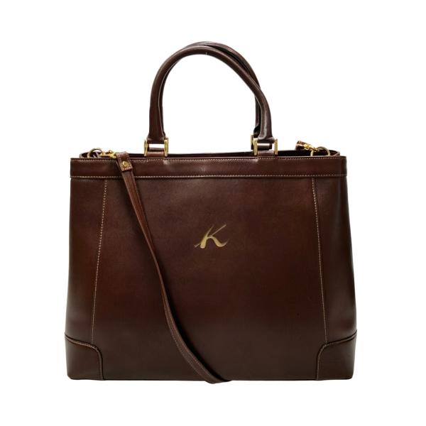 美品 キタムラ2 トートバッグ ショルダーバッグ 2WAY 斜め掛け