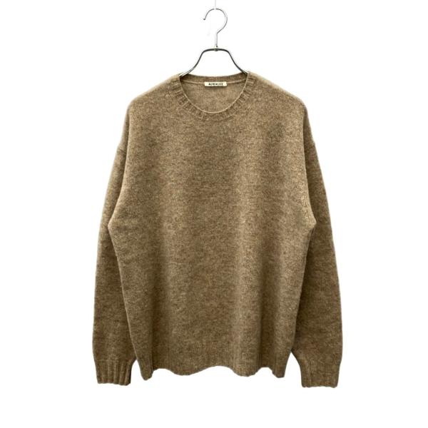 オーラリー 長袖ニット ウール カシミア A24AP02SC メンズ SIZE 5 (L
