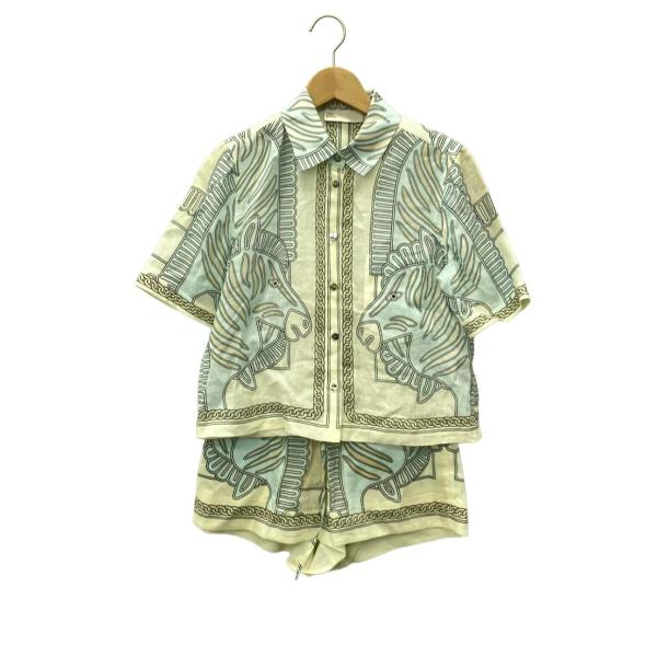 美品 トリーバーチ セットアップ シャツ パンツ レディース SIZE XS
