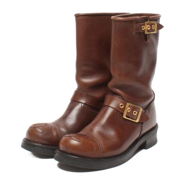 シャネル エンジニアブーツ ショートブーツ レディース SIZE 36 1/2 (M