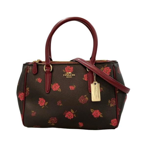 ✨COACH 【ショルダーバッグ】2way コーチ 2way ハンドバッグ ショルダーバッグ 斜め掛け 花柄 F46282