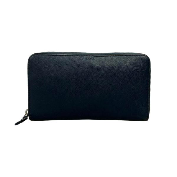 プラダ ラウンドファスナー長財布 ユニセックス PRADA 中古 : Rehello