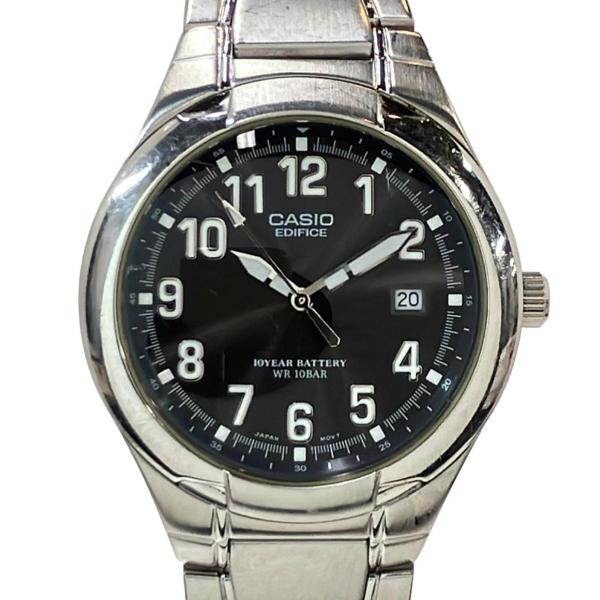カシオ 腕時計 EDIFICE エディフィス クオーツ ブラック EF-109 メンズ