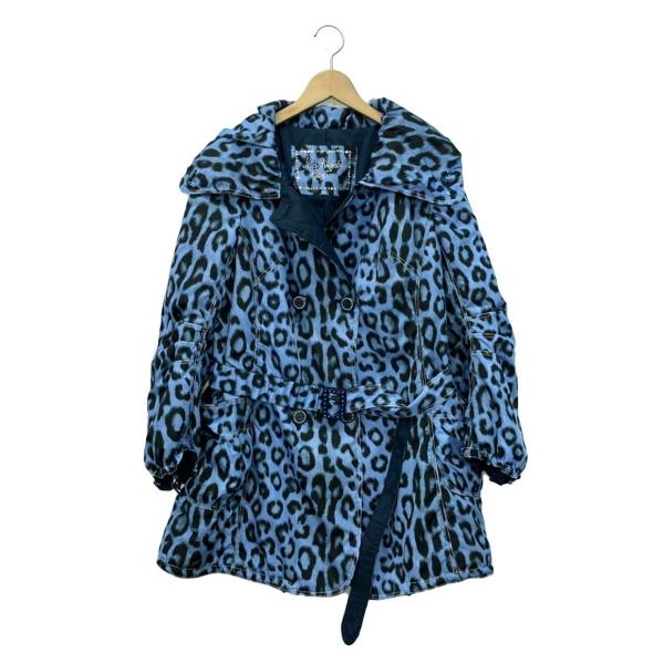 伊太利屋 イタリヤ コート サイズ:11 ブルー シースルー レディース 総  