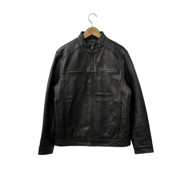 Boston Harbour ボストンハーバー 本革レザージャケット ブラック ボストンハーバー レザージャケット メンズ SIZE S Boston