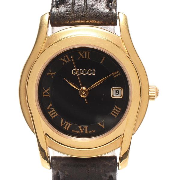 197【美品】GUCCI 時計　5400L レディース　ゴールド　箱付き　デイト 197【美品】GUCCI 時計 5400L レディース ゴールド 箱付き デイト 197