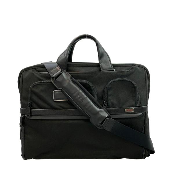 近年モデル 美品✨TUMI スリムブリーフ 2way 斜め掛け オールレザー 黒 TUMI（トゥミ） 最大51%☆5/3限定 正規品5年保証 ビジネスバッグ TUMI