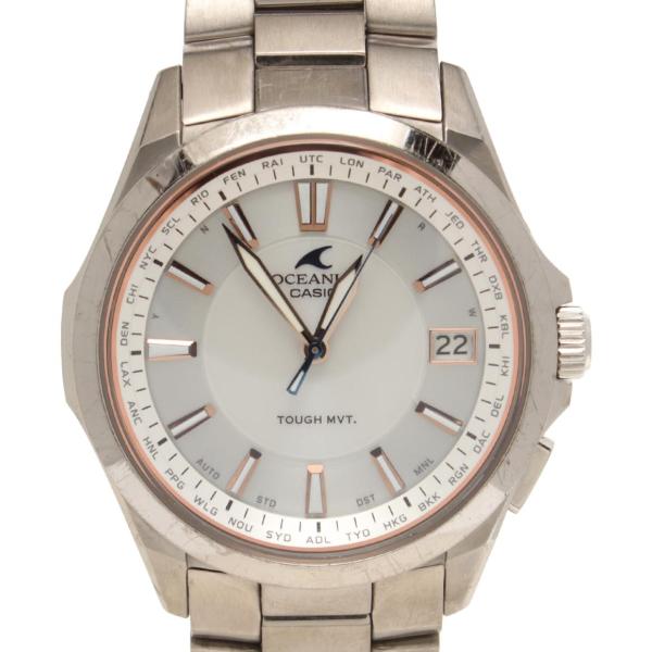 カシオ 腕時計 オシアナス OCEANUS ソーラー OCW-S100-7A2JF メンズ