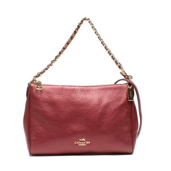 コーチ ショルダーバッグ 肩掛け 斜め掛け チェーン F22207 レディース