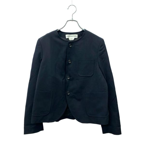 コムデギャルソンガール ノーカラージャケット 23AW NL-J001