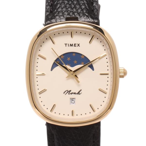 美品 タイメックス ノア 腕時計 ムーンフェイズ Noah x Timex Oval