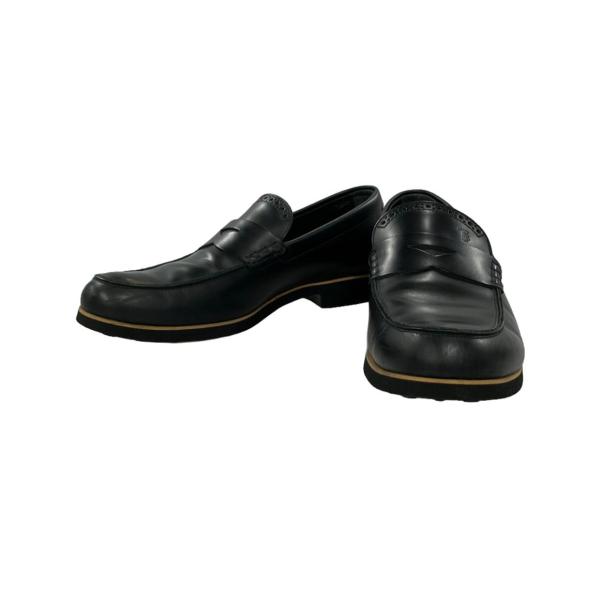 トッズ コインローファー 27.5㎝　8 1/2 TOD'S(トッズ) コインローファー ブラック サイズ 8 1／2(27