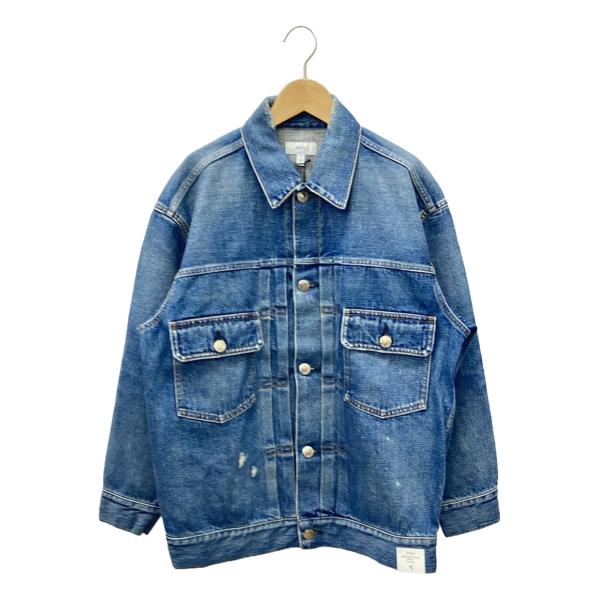 ハイク デニムジャケット ダメージ加工 TYPE2 レディース SIZE 1 HYKE