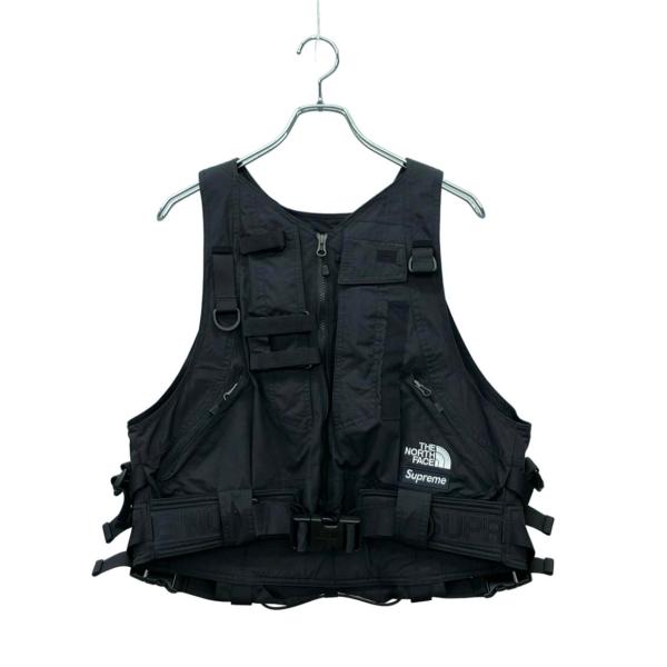 The North Face × Supreme ベスト L 美品 ザ・ノースフェイス シュプリーム ベスト ジップアップ NP619031
