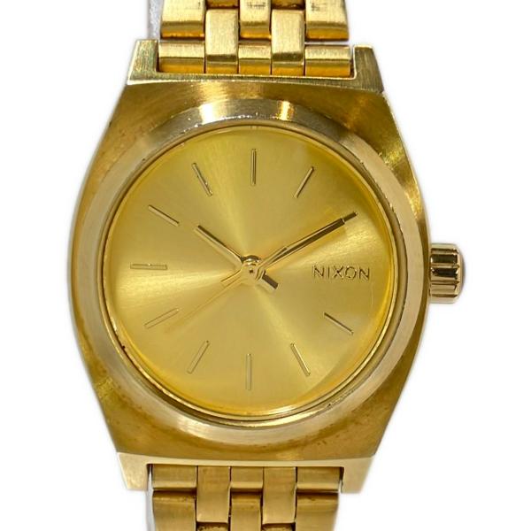 NIXON ニクソン レディース 腕時計 クォーツ 箱付き 【動作確認済み】 ニクソン 腕時計 MINIMIZED クオーツ ゴールド レディース NIXON 中古
