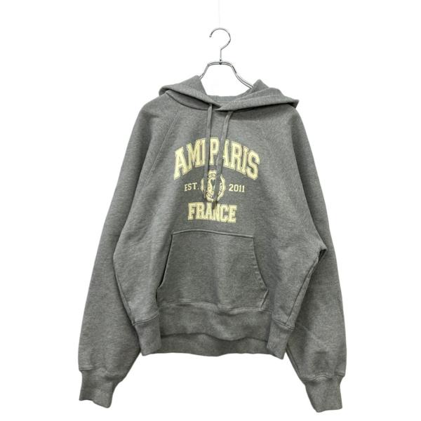 美品 アミ パリス フード付き パーカー メンズ SIZE L AMI PARIS 中古