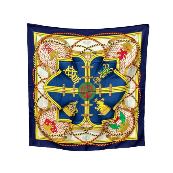 エルメス スカーフ シルク100% カレ90 GRANDE TENUE レディース HERMES