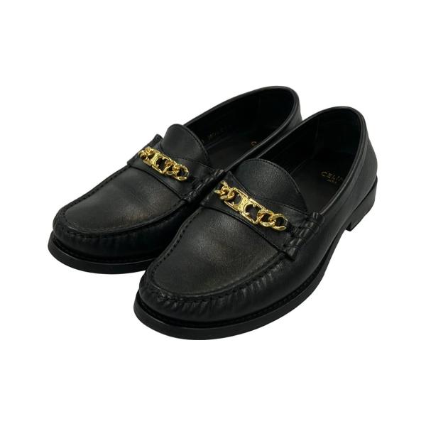 セリーヌ ローファー トリオンフチェーン レディース SIZE 36 (M