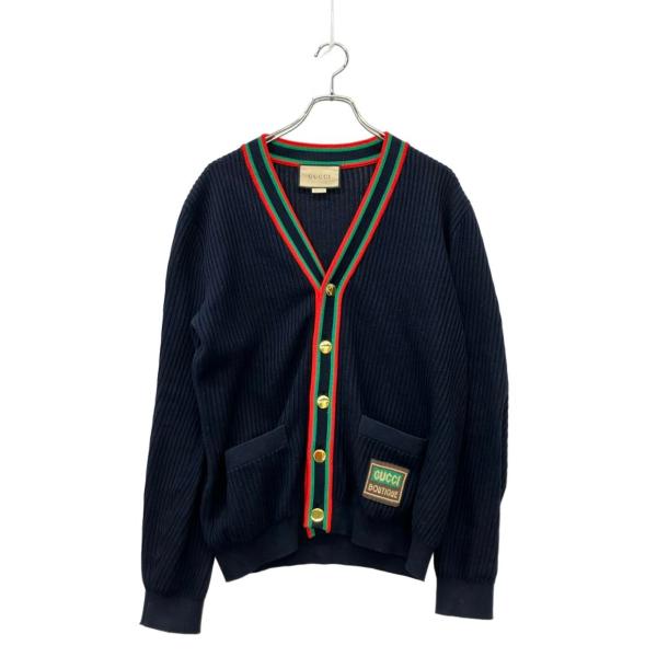 グッチ シェリーライン カーディガン メンズ SIZE S GUCCI 中古