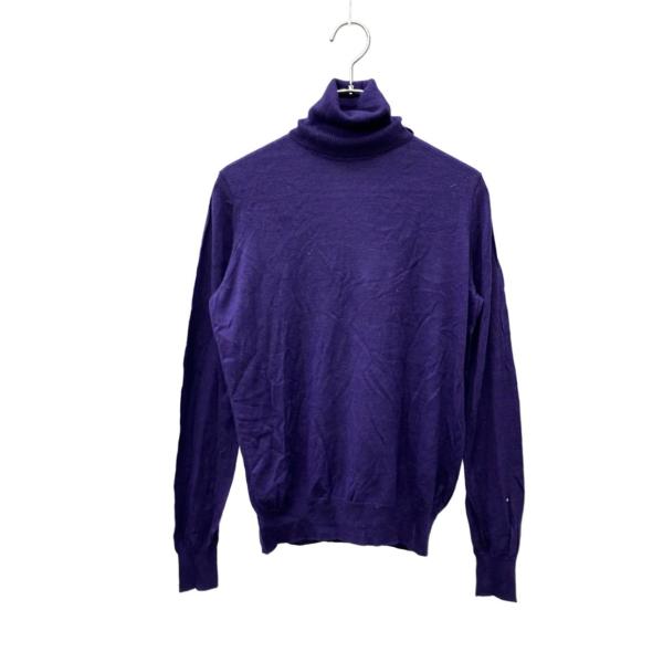 ドゥロワー 長袖ニット 18G カシミヤシルクリブタートルニット 6513