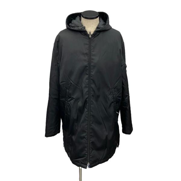 PRADA ブラック ダウンジャケットLL　値下げ中！早い者勝ちです！！！ プラダ ダウンジャケット メンズ SIZE 52 (XL) PRADA 中古