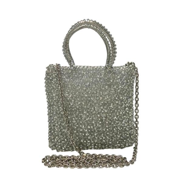 美品 アンテプリマ 2way ハンドバッグ チェーンショルダーバッグ