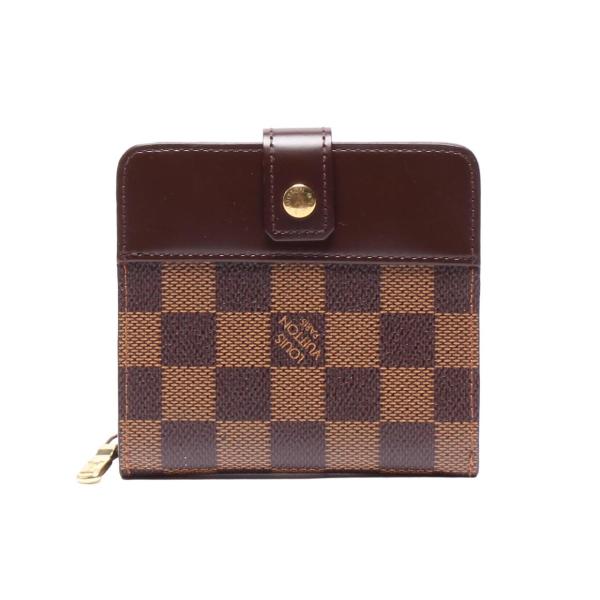 新品未使用LOUISVUITTONルイヴィトン二つ折り財布ダミエモノグラム LOUIS VUITTON ルイヴィトン M61668 コンパクト・ジップ 二