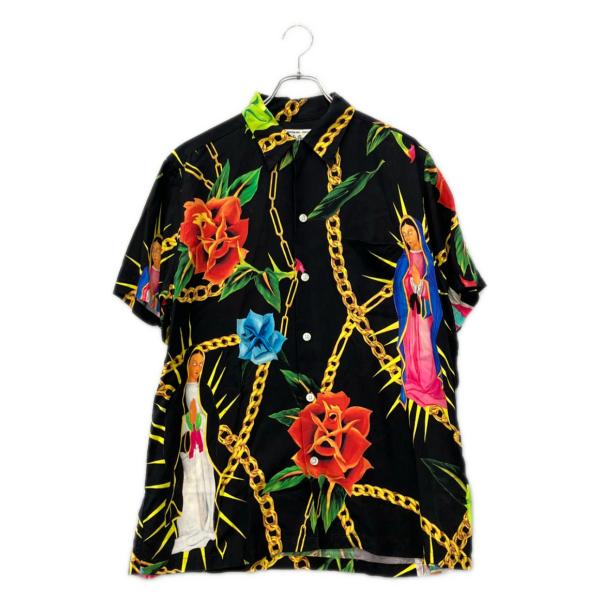 ワコマリア 半袖 アロハシャツ メンズ SIZE S WACKO MARIA 中古