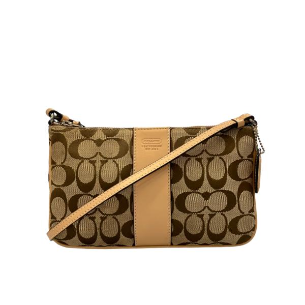 コーチ ショルダーバッグ 斜め掛け シグネチャー 6338 レディース COACH 中古