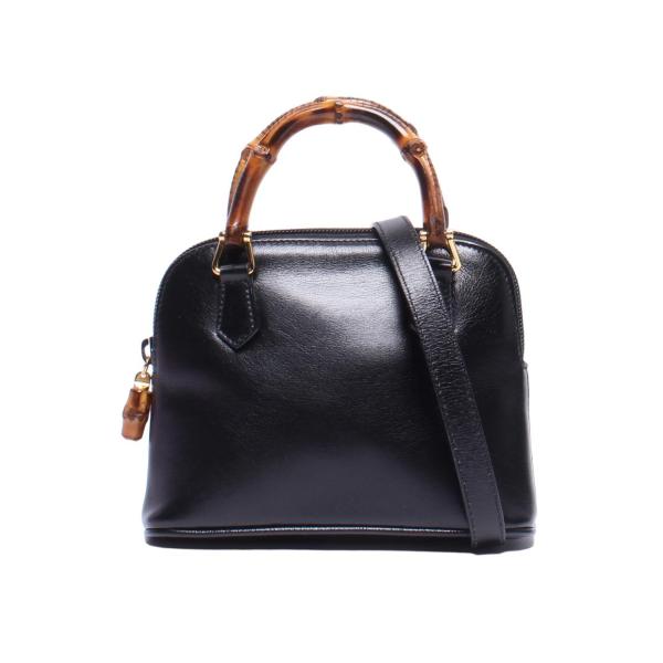 訳あり グッチ 2wayショルダーバッグ ハンドバッグ 斜め掛け バンブー