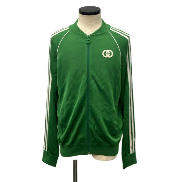 美品 グッチ アディダス トラックジャケット RN#88387 CA#40312 メンズ