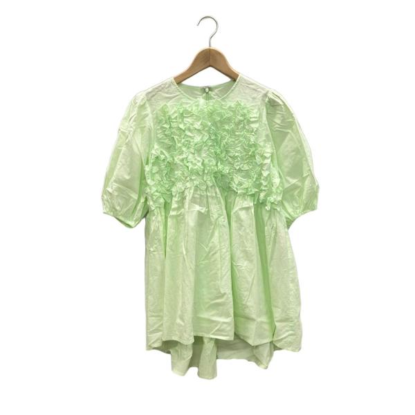 J.N.Hearts半袖ブラウス ジェイエヌハーツ 半袖フリルブラウス レディース SIZE F (M