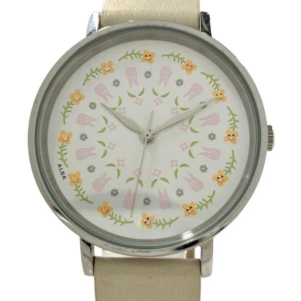 セイコー 腕時計 となりのトトロ ALBA アルバ クオーツ ホワイト VJ21