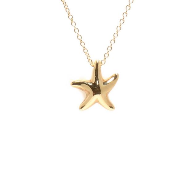 美品 ティファニー ネックレス K18 エルサ ペレッティ スター 美品 ティファニー ネックレス K18 エルサ ペレッティ スター