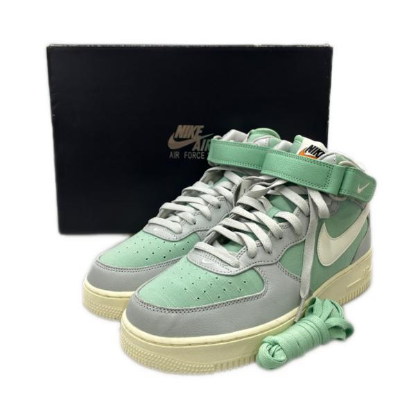 美品 ナイキ ミドルカットスニーカー エア フォース 1 MID 07 LX DQ8766-002 メンズ SIZE 27.5 NIKE 中古
