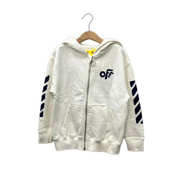 オフホワイト ジップアップパーカー キッズ SIZE 6 (120) OFF-WHITE 