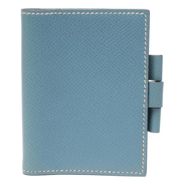 エルメス 手帳カバー □D刻印 シルバー金具 アジェンダミニ レディース