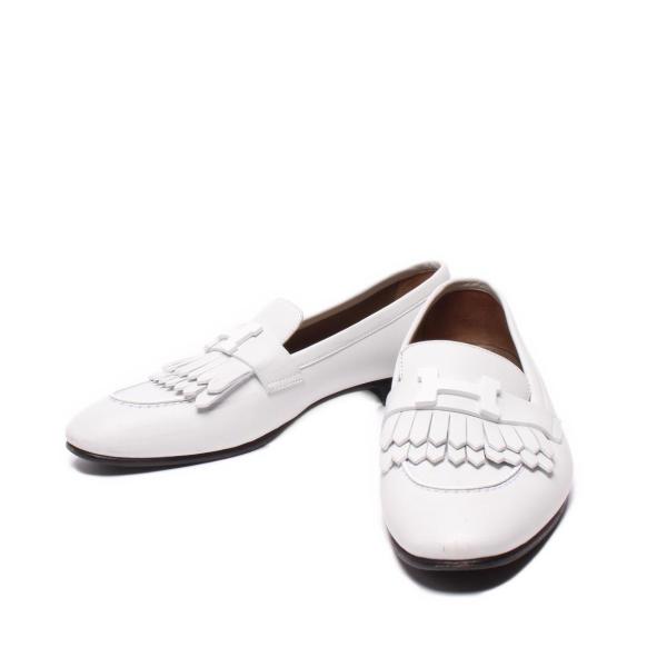 エルメス モカシン フリンジ ロワイヤル レディース SIZE 36 1/2 (M