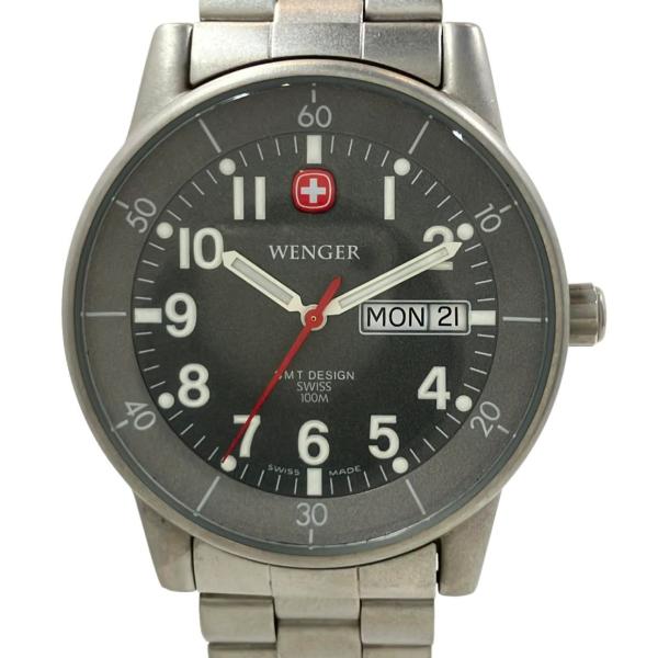 ウェンガー 腕時計 クオーツ 096.0465 メンズ WENGER 中古 : Rehello