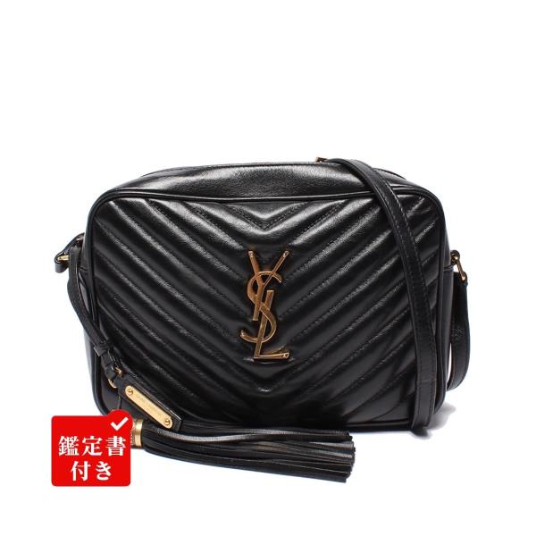 サンローランパリ ショルダーバッグ 斜め掛け Vステッチ ルー カメラ