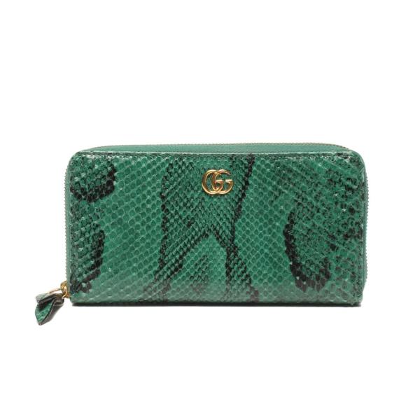 グッチ ラウンドファスナー長財布 456117 0959 レディース GUCCI 中古