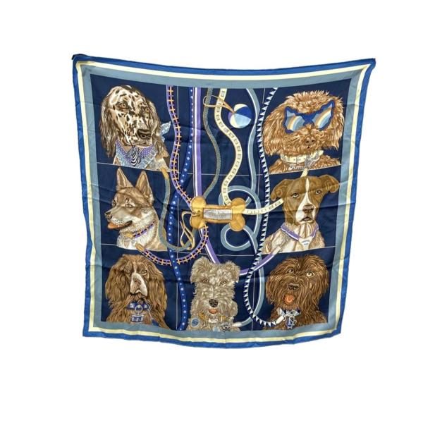 エルメス　未使用箱入りスカーフ　ソルド　カレ エルメス 未使用箱入りスカーフ ソルド カレ エルメス 未使用箱入り