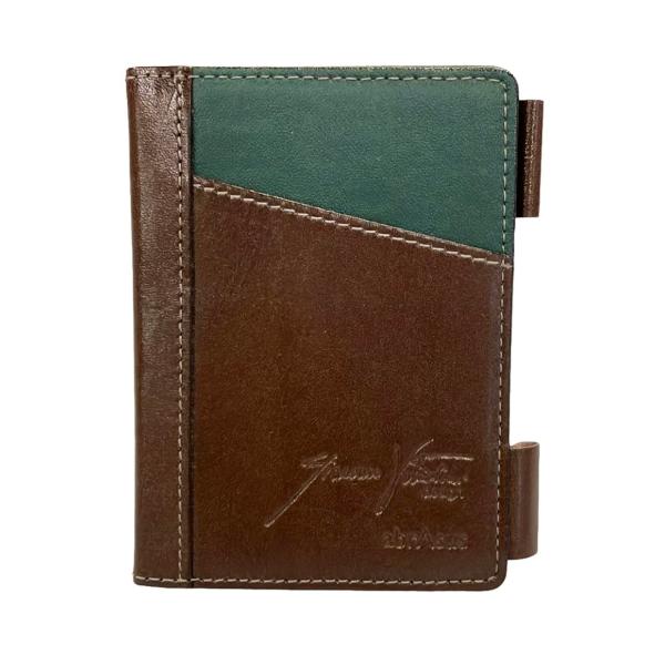 美品 アブラサス メモ帳カバー メンズ Abrasus 中古