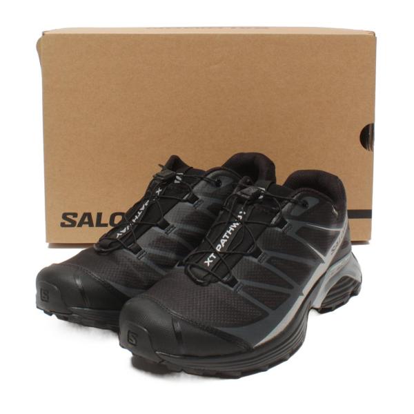 SALOMON サロモン/XT−PATHWAY GTX スニーカー/28.0cm/ブラック/475775/ABランク/01【中古】 美品 サロモン ローカットスニーカー GORE-TEX XT-PATHWAY GTX 475775