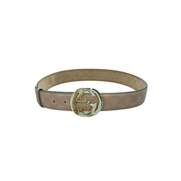 グッチ ベルト Gバックル インターロッキング 114876 214351