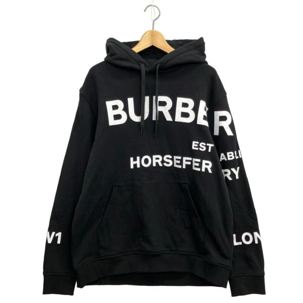 美品 バーバリーロンドン プルオーバーパーカー HORSEFER メンズ SIZE