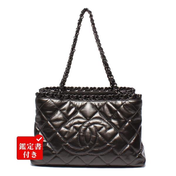 美品 シャネル チェーンショルダーバッグ トートバッグ 肩掛け