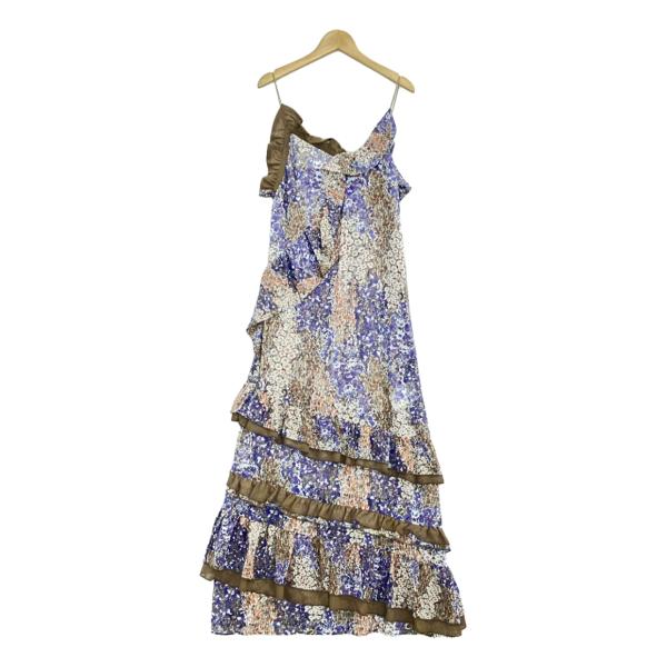 アメリ　FIONA FRILL LAYERED CAMI DRESS 美品 アメリ キャミソールワンピース FIONA FRILL LAYERED CAMI
