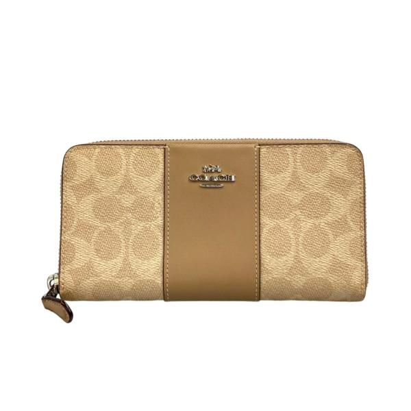 COACH コーチ シグネチャー ラウンドファスナー 長財布 コーチ ラウンドファスナー長財布 シグネチャー 31546 レディース